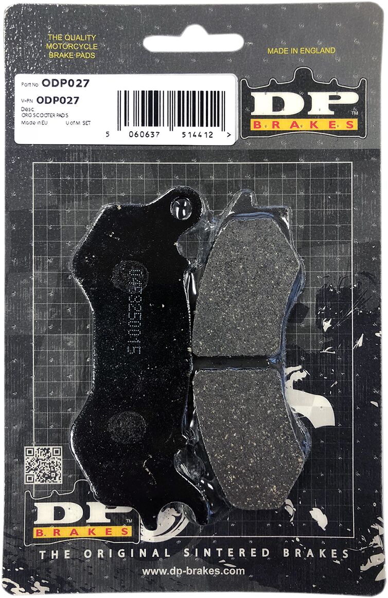 Dp Brakes Brake Pad Organic Scooter