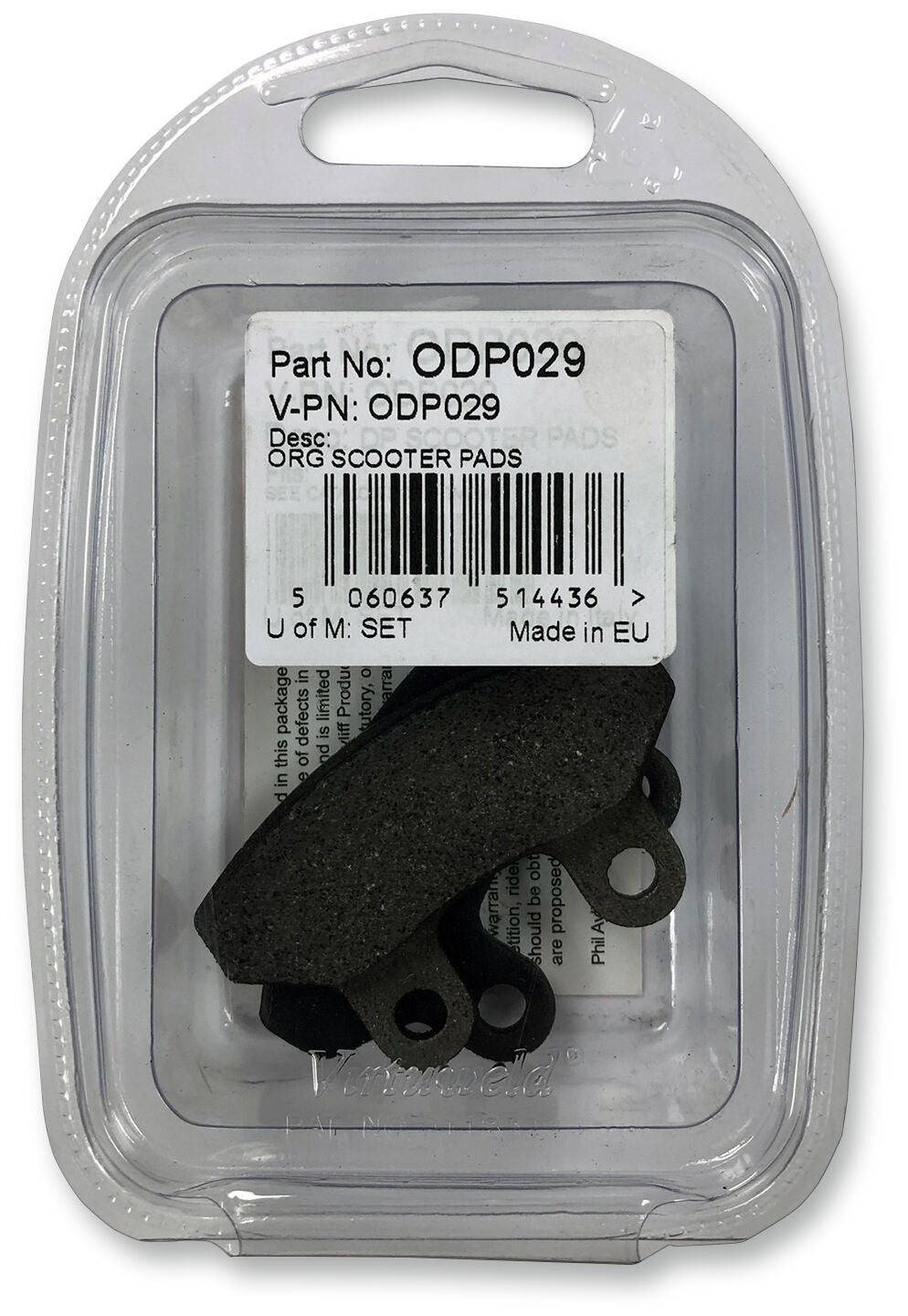 Dp Brakes Brake Pad Organic Scooter