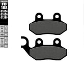 Galfer Brake Pad Semi Metal Scooter