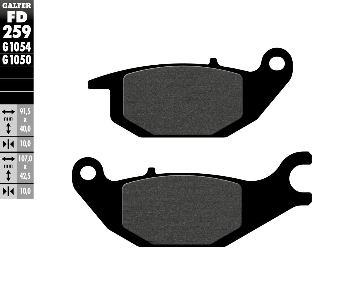 Galfer Brake Pad Semi Metal