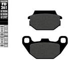 Galfer Brake Pad Semi Metal Scooter
