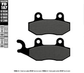 Galfer Brake Pad Semi Metal Scooter