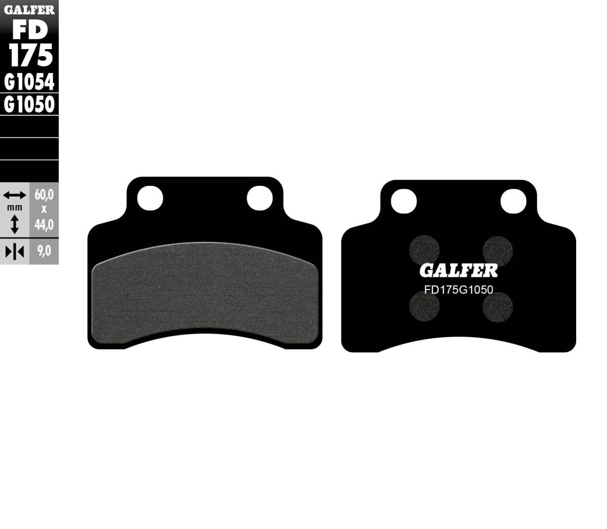 Galfer Brake Pad Semi Metal Scooter