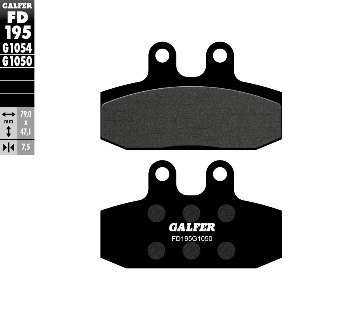 Galfer Brake Pad Semi Metal