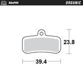 Moto Master Brake Pad Organic