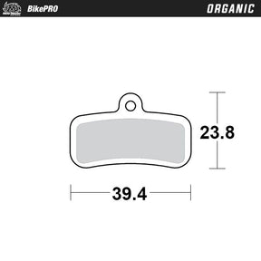 Moto Master Brake Pad Organic