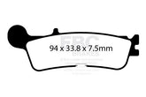 Ebc Brake Pad Carbon Tt Dirt