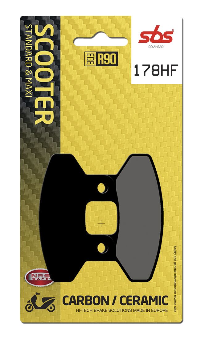 Sbs Brake Pad Car/Cer Scoot