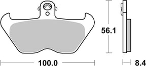Sbs Brake Pad Car/Cer