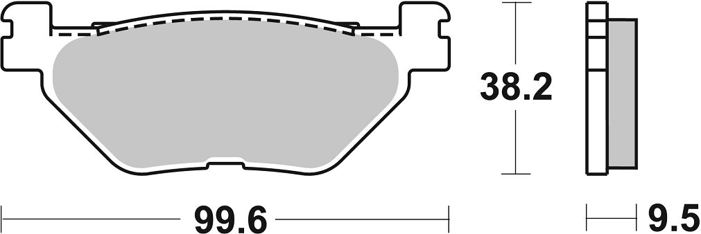 Sbs Brake Pad Car/Cer