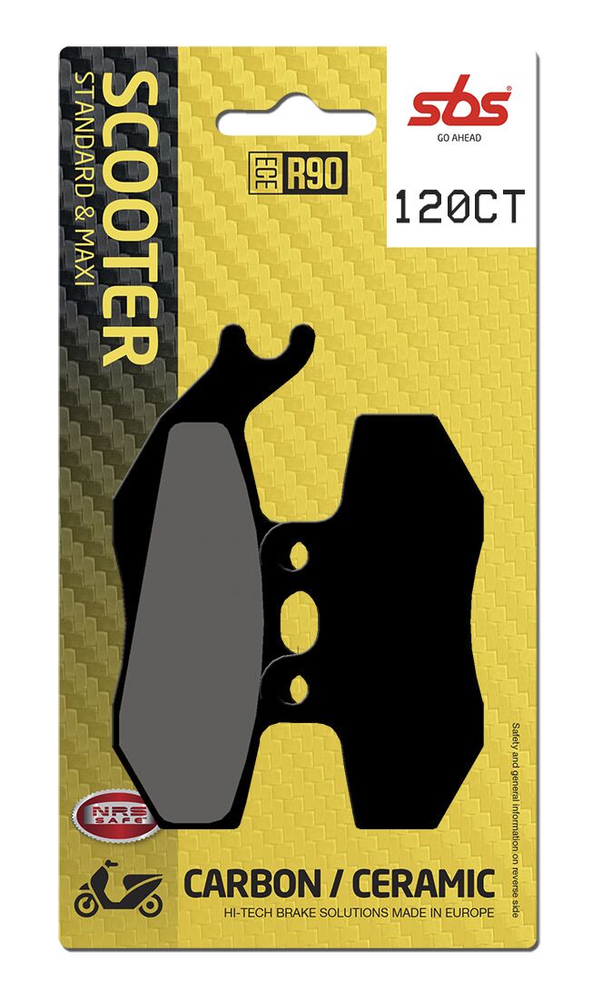 Sbs Brake Pad Car/Cer Scoot