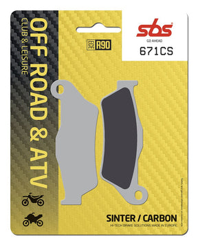 Sbs Brake Pad Car/Cer Per