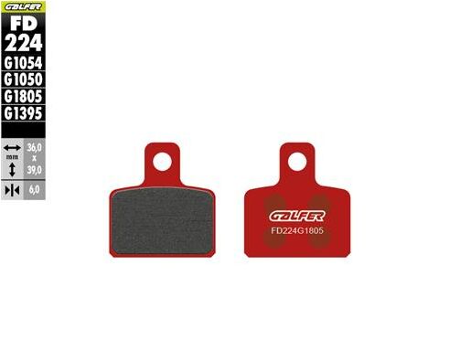 Galfer Brake Pad Semi Metal
