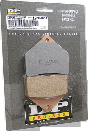 Dp Brakes Brake Pad Snow Sdp851 Snx