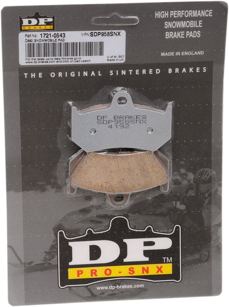 Dp Brakes Brake Pad Snow Sdp958 Snx