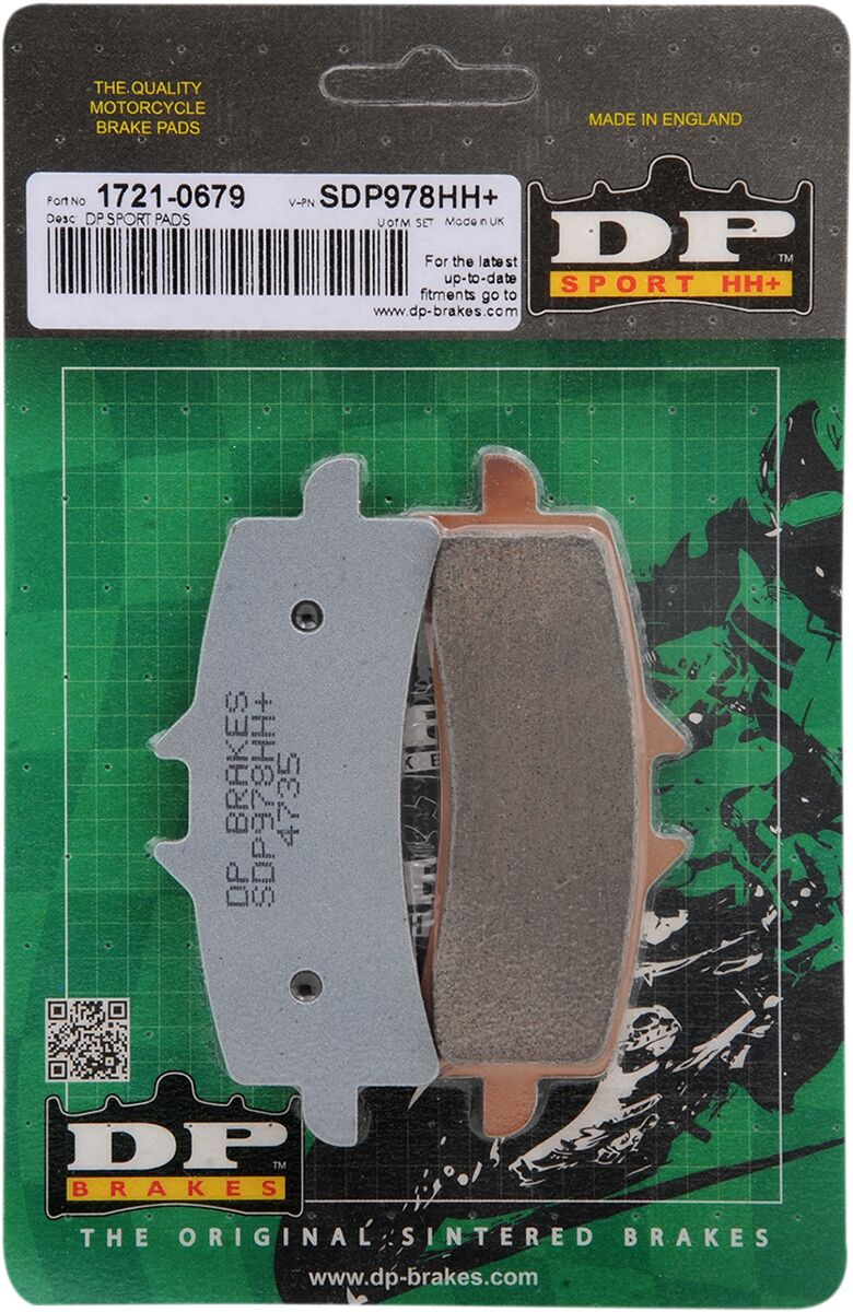 Dp Brakes Brake Pad Sintered Sdp978