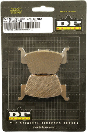 Dp Brakes Brake Pad Sintered Dp961