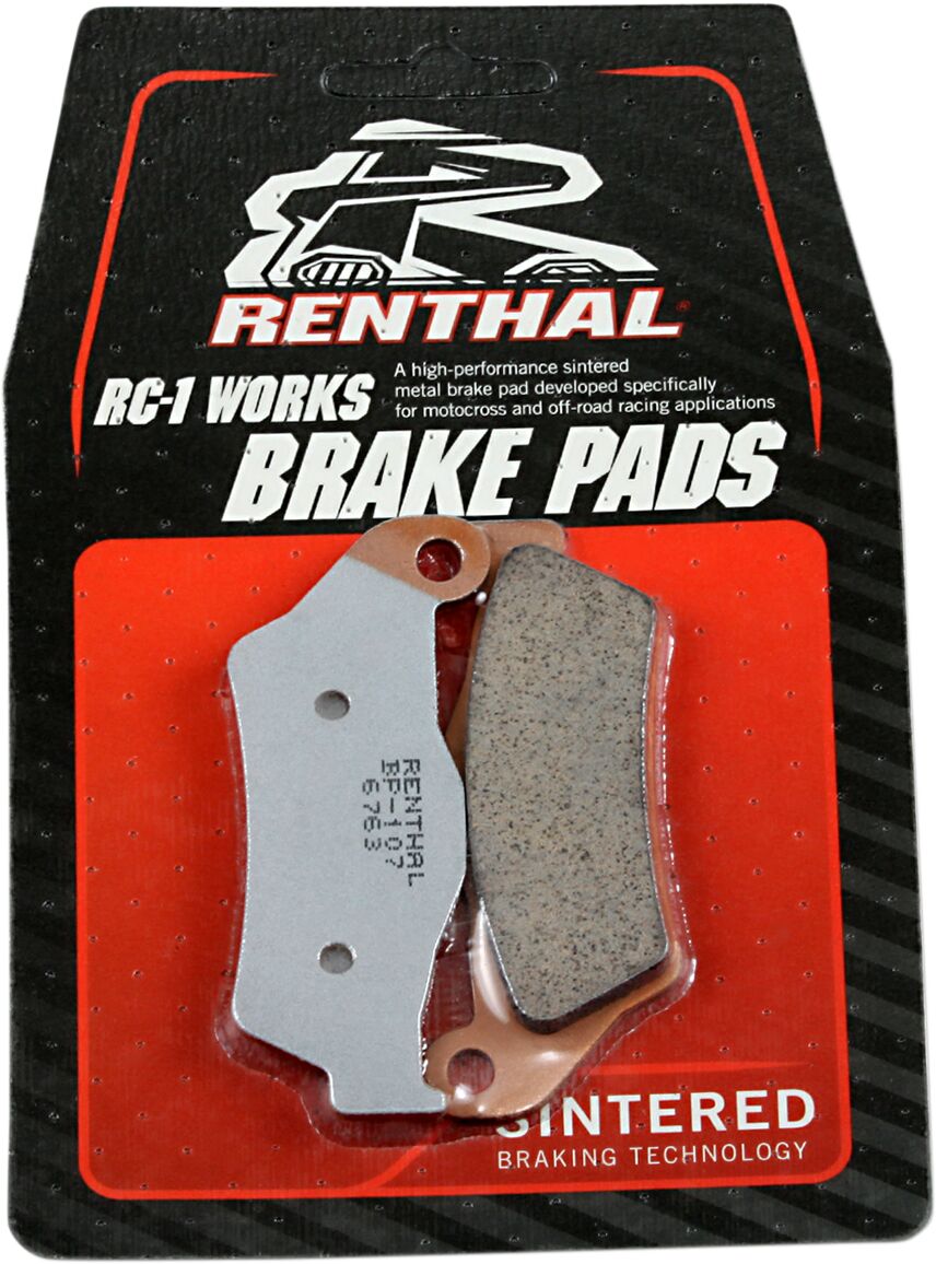Renthal Brake Pad Sinter Bp 107