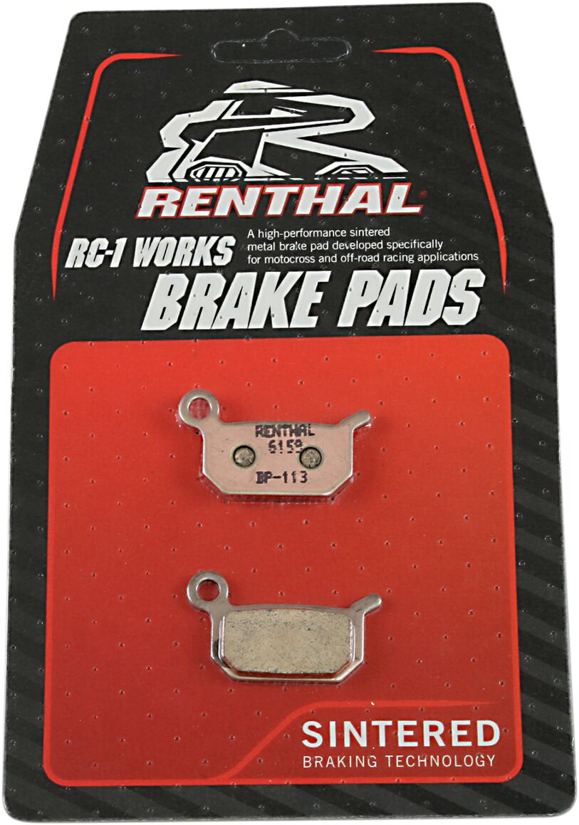 Renthal Brake Pad Sinter Bp 113