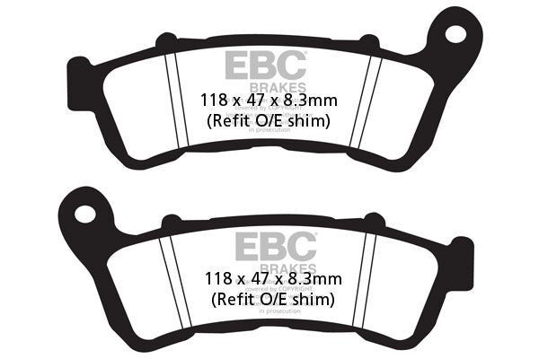 Ebc Brake Pad Epfa Sin Ext Pro