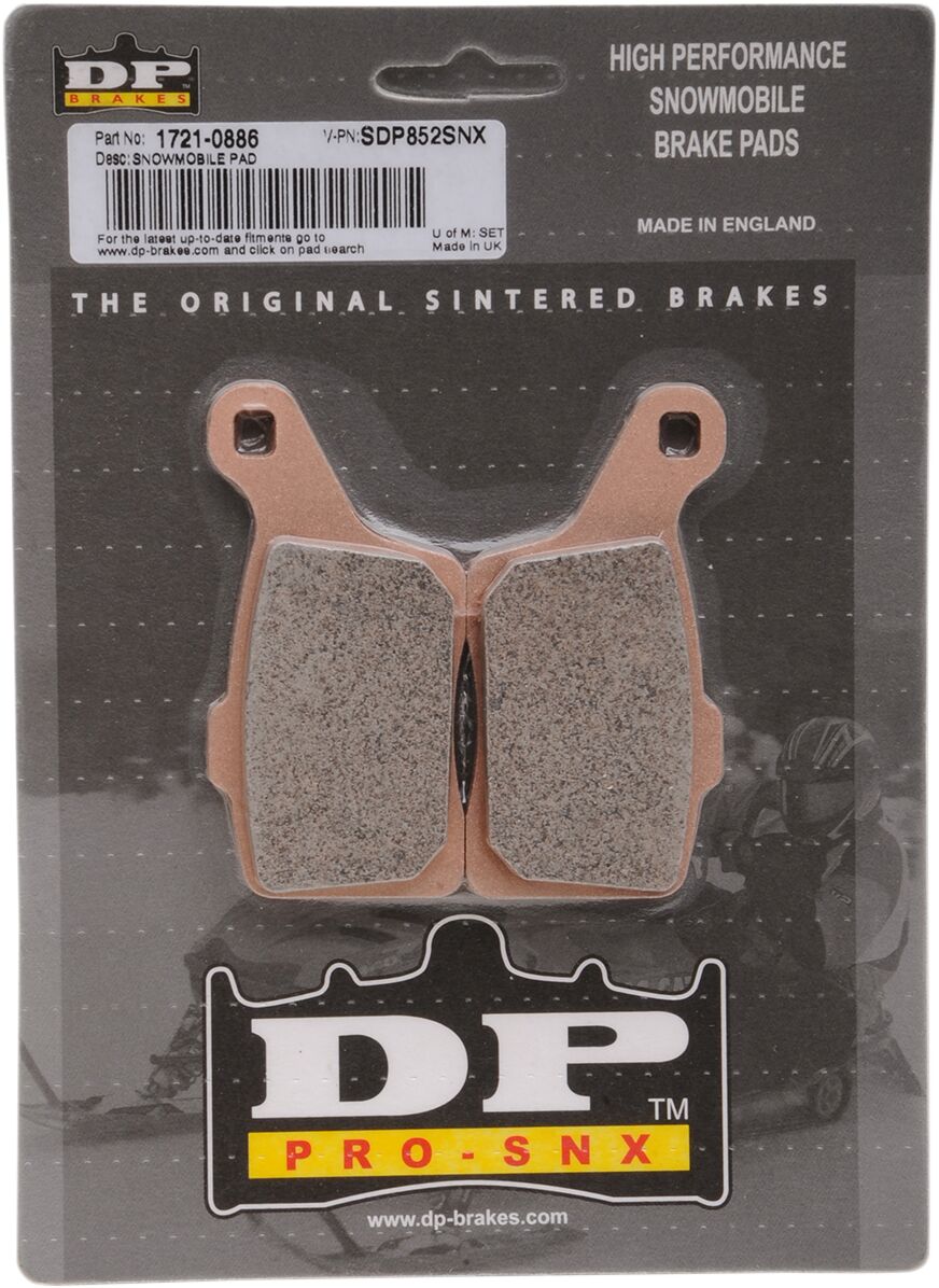 Dp Brakes Brake Pad Snow Sdp852 Snx