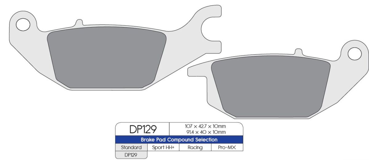 Dp Brakes Brake Pad Hon