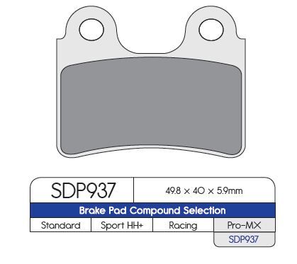 Dp Brakes Brake Pad Bet Gas Sher
