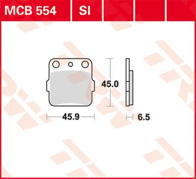 Trw Brake Pad Trw Mcb554 Si