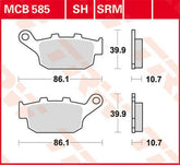Trw Brake Pad Trw Mcb585 Sh