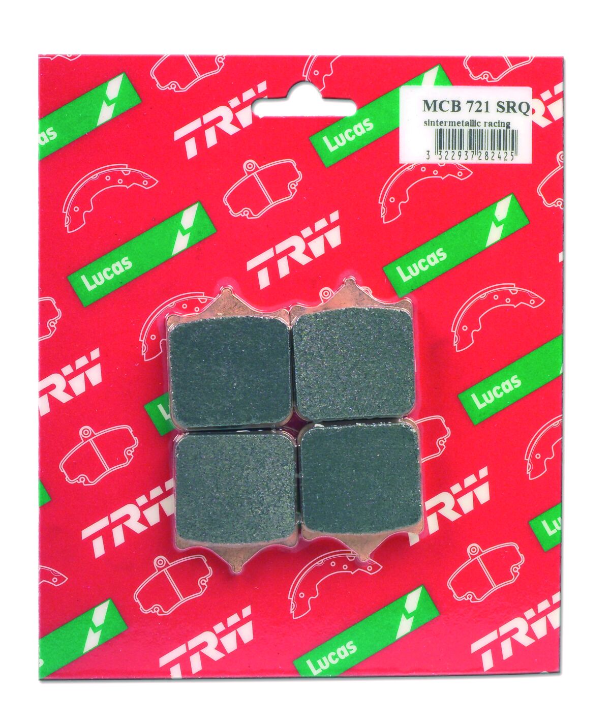 Trw Brake Pad Trw Mcb721 Sv