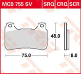 Trw Brake Pad Trw Mcb755 Sv