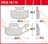 Trw Brake Pad Trw Mcb787 Si