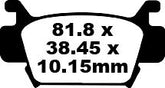 Ebc Brake Pad Carbon Tt Dirt