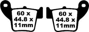 Ebc Brake Pad Carbon Tt Dirt