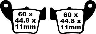 Ebc Brake Pad Carbon Tt Dirt