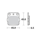 Moto Master Brake Pad Racing Gp
