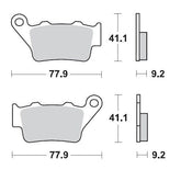 Moto Master Brake Pad Racing Gp