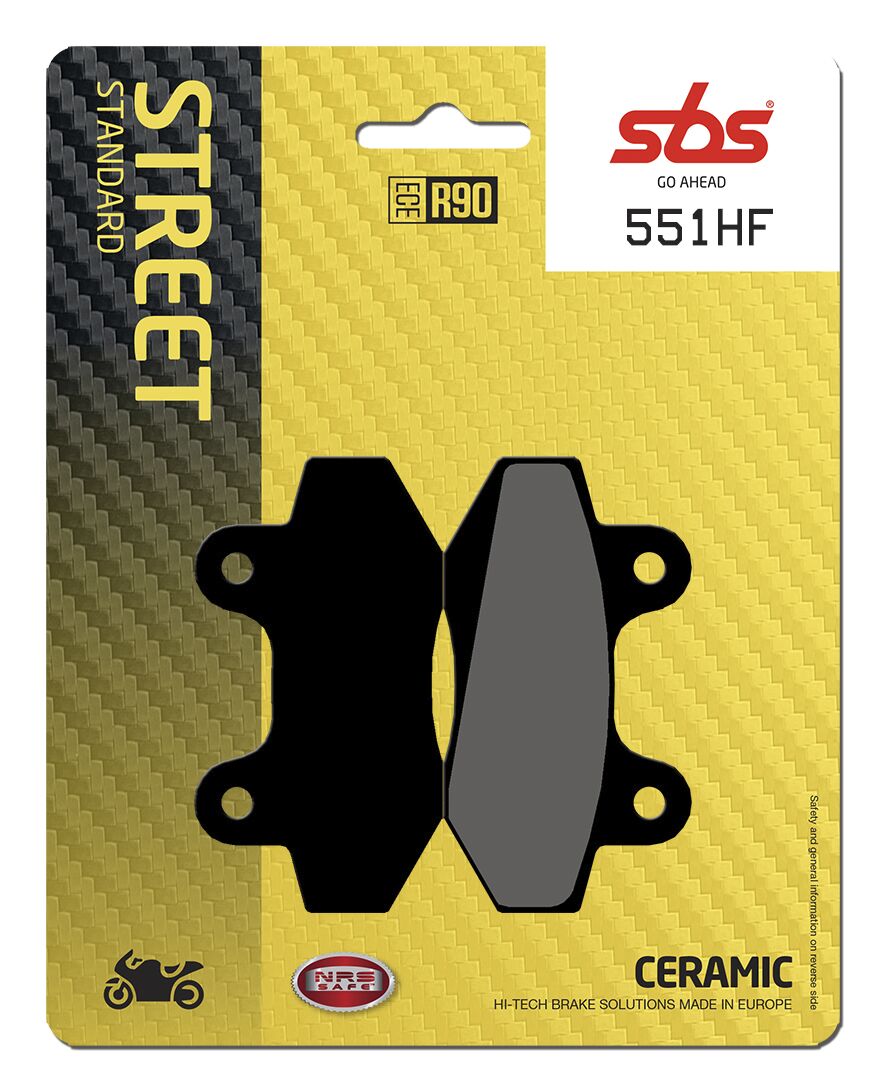 Sbs Brake Pad Car/Cer