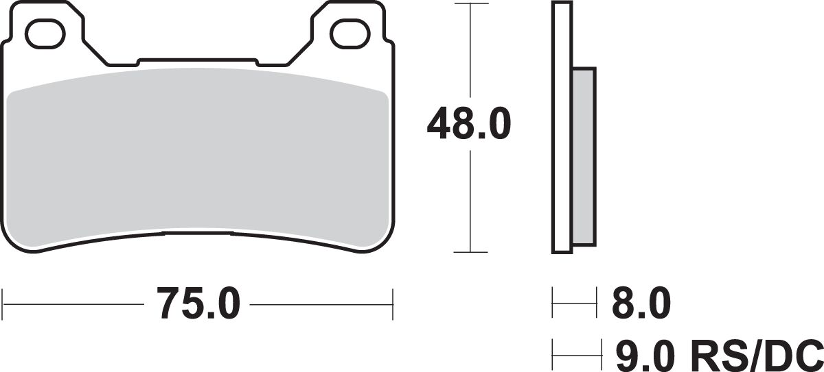 Sbs Brake Pad Sint Fr