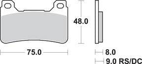Sbs Brake Pad Sint Fr