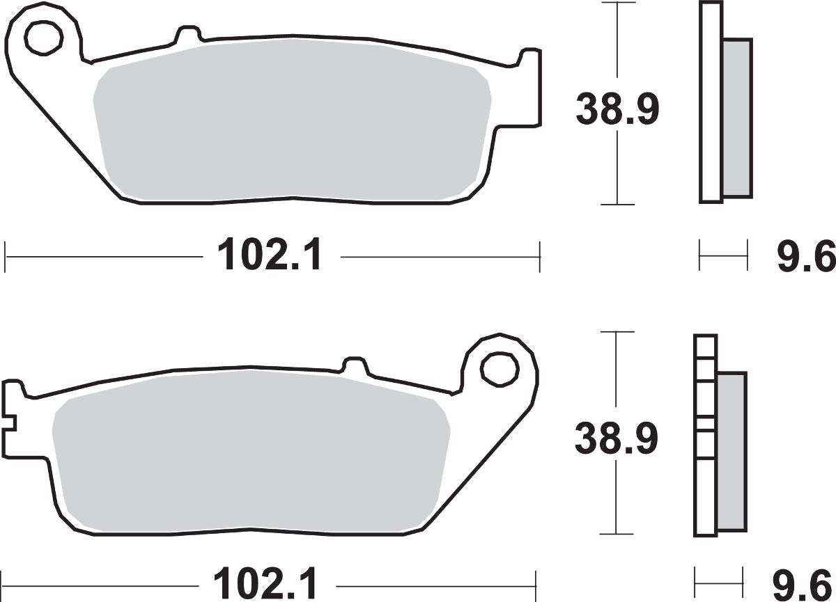 Sbs Brake Pad Sint Fr