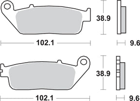 Sbs Brake Pad Sint Fr