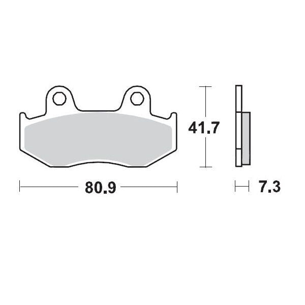 Moto Master Brake Pad Racing
