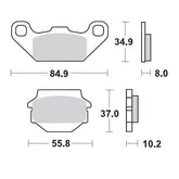 Moto Master Brake Pad Racing