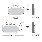 Moto Master Brake Pad Racing
