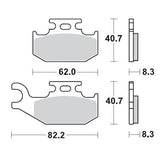 Moto Master Brake Pad Racing
