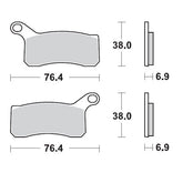 Moto Master Brake Pad Racing