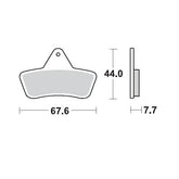 Moto Master Brake Pad Racing