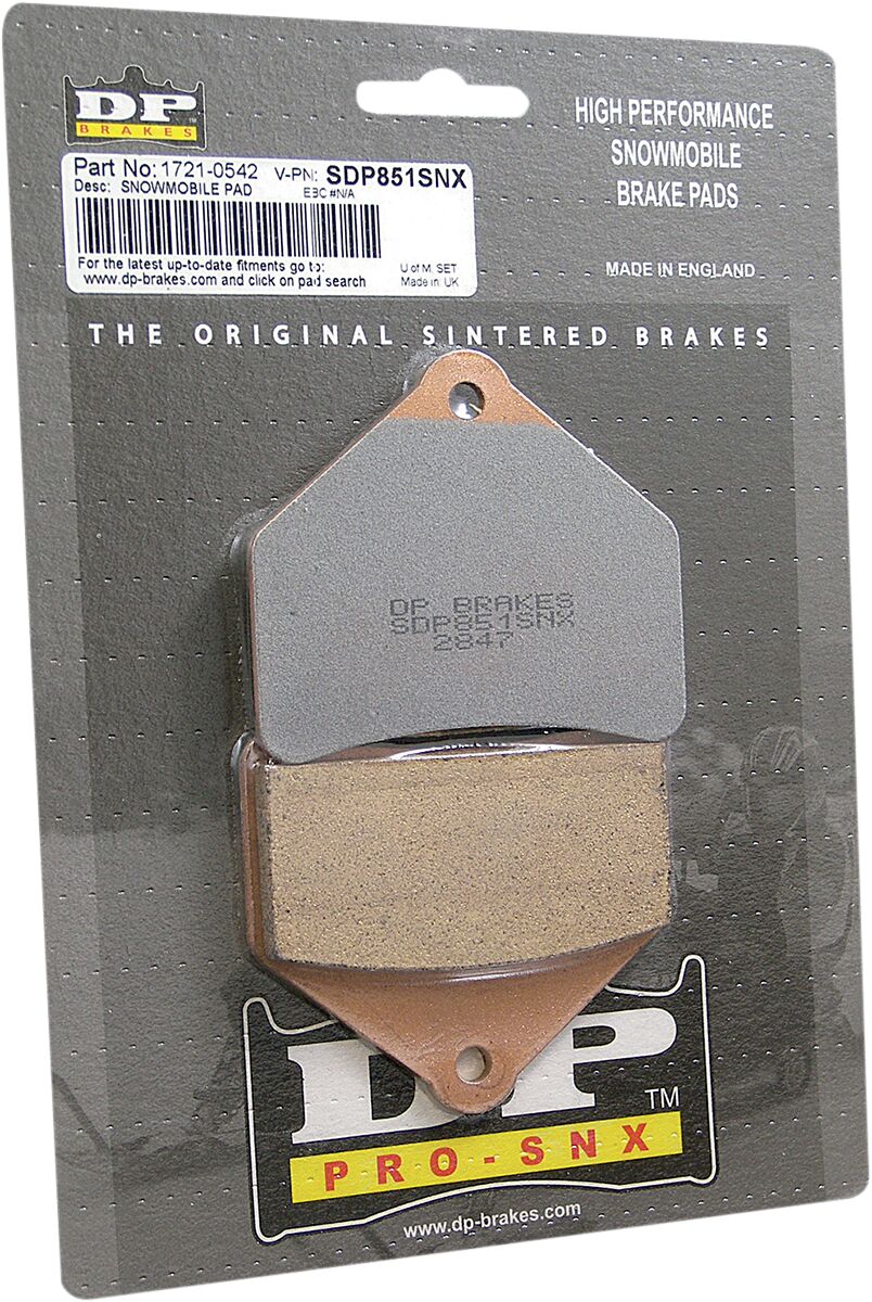 Dp Brakes Brake Pad Snow Sdp518 Snx