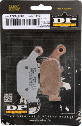 Dp Brakes Brake Pad Sintrd Dp513